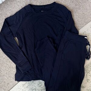 Women's Navy Lounge Set SignatureSoft